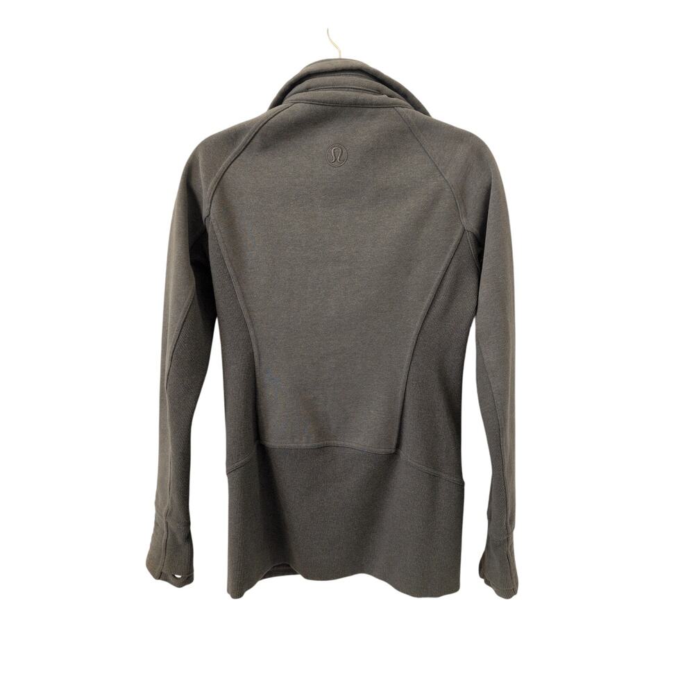 Lululemon Radiant Jacket II Heathered Fatigue Green size 6 - Picture 5 of 5